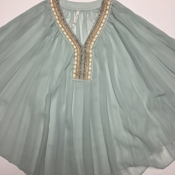 Nordstrom Willow&Clay Women's Green Cape Style Med - Picture 1 of 6